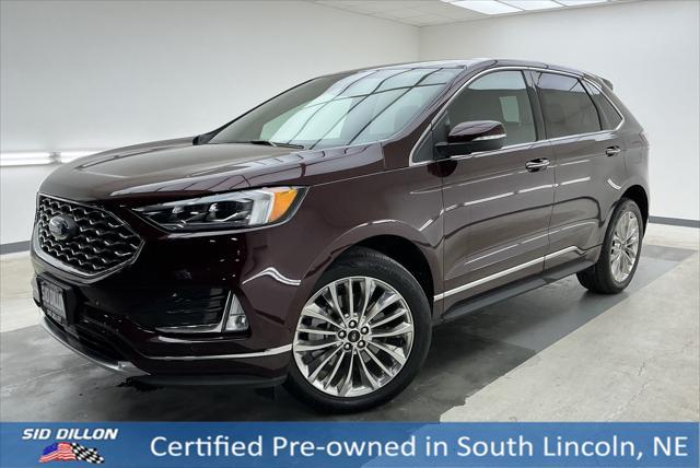 2022 Ford Edge Titanium for sale in LINCOLN, NE