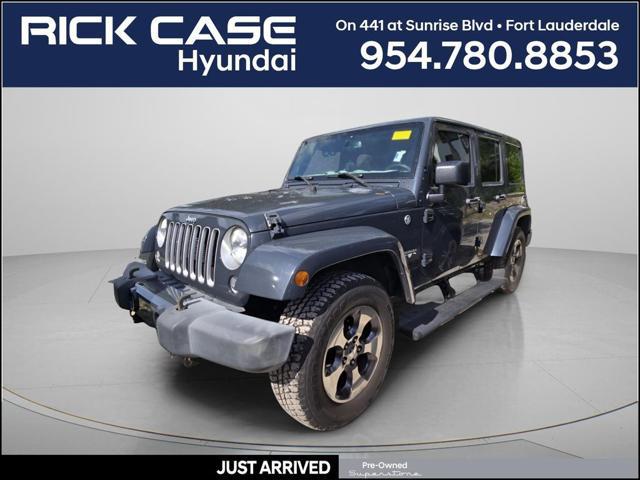 2016 Jeep Wrangler Unlimited Sahara for sale in PLANTATION, FL