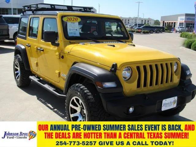 2020 Jeep Wrangler Sport 4x4 for sale in Temple, TX