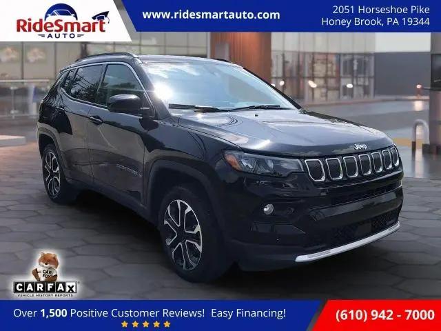 2022 Jeep Compass Limited 4x4 for sale in Honey Brook, PA