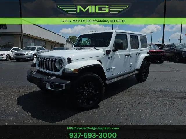2025 Jeep Wrangler 4xe Sahara 4xe for sale in Bellefontaine, OH