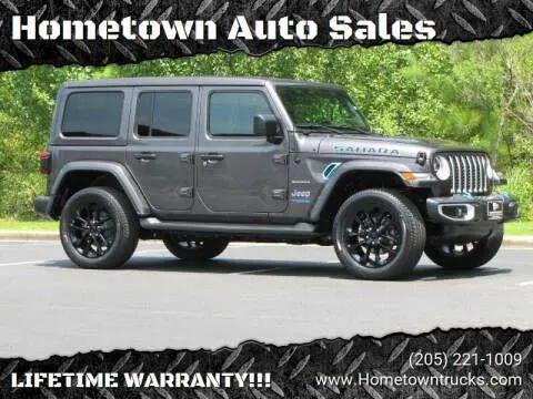 2022 Jeep Wrangler 4xe Unlimited Sahara 4x4 for sale in Jasper, AL