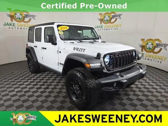 2024 Jeep Wrangler 4-Door Willys 4x4 for sale in Cincinnati, OH