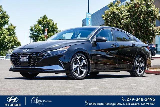 2021 Hyundai Elantra Hybrid Limited for sale in Elk Grove, CA