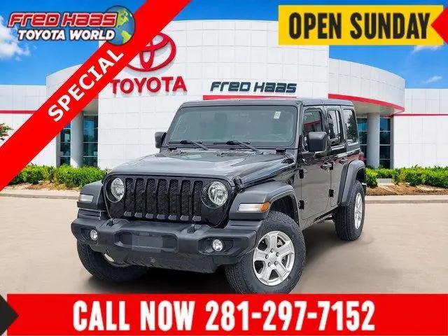 2023 Jeep Wrangler 4-Door Sport S 4x4 for sale in Spring, TX