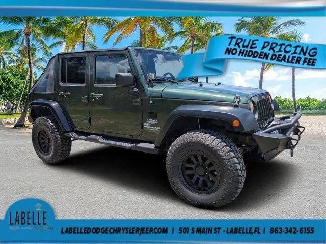 2009 Jeep Wrangler Unlimited Sahara for sale in LaBelle, FL
