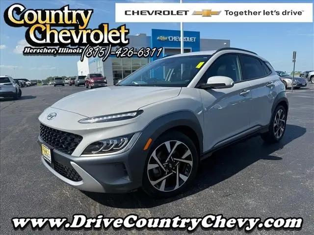 2022 Hyundai Kona Limited for sale in Herscher, IL
