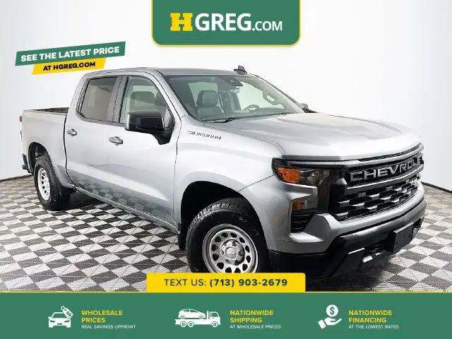 2023 Chevrolet Silverado 1500 4WD Crew Cab Short Bed WT for sale in Houston, TX