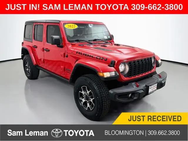 2022 Jeep Wrangler Unlimited Rubicon 4x4 for sale in Bloomington, IL