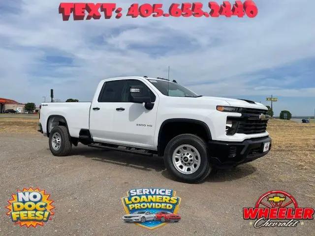 2026 Chevrolet Silverado 3500HD Double Cab, Long Bed, WT Dual Rear Wheel, 4WD for sale in Hinton, OK