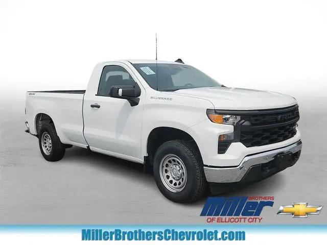 2024 Chevrolet Silverado 1500 4WD Regular Cab Long Bed WT for sale in Ellicott City, MD