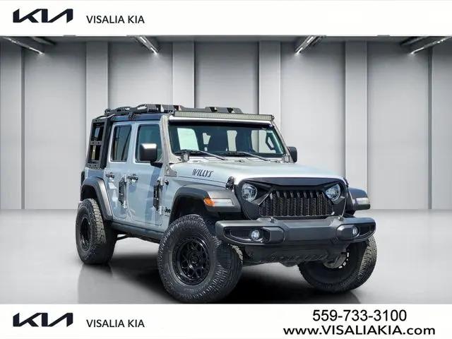 2022 Jeep Wrangler Unlimited Willys Sport 4x4 for sale in Visalia, CA