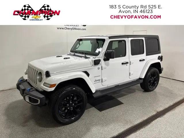 2023 Jeep Wrangler 4xe Sahara 4x4 for sale in Avon, IN