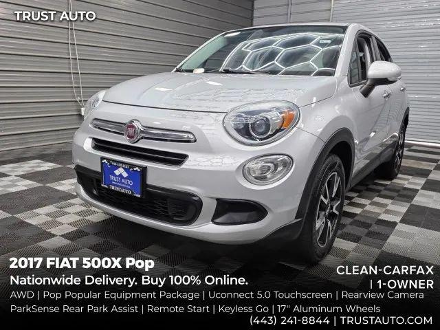 2017 Fiat 500X Pop AWD for sale in Sykesville, MD
