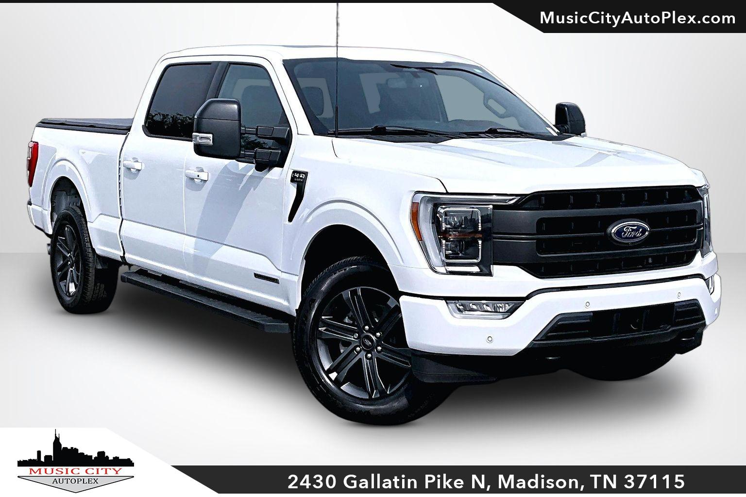 Oxford White 2023 Ford F-150 Pickup Truck Four-Wheel Drive Automatic