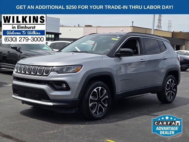 2022 Jeep Compass Limited 4x4 for sale in ELMHURST, IL