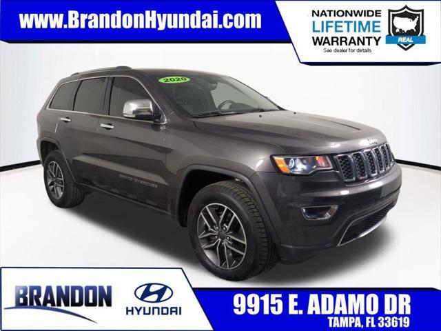 2020 Jeep Grand Cherokee Limited 4x2 for sale in TAMPA, FL