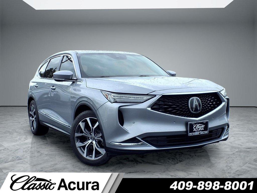 Lunar Silver Metallic 2023 Acura MDX SUV / Crossover Front-Wheel Drive Automatic