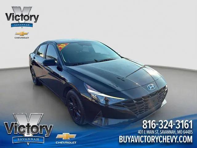 2023 Hyundai Elantra Hybrid Blue for sale in Savannah, MO