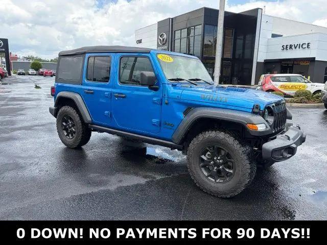2022 Jeep Wrangler Unlimited Willys Sport 4x4 for sale in Bradenton, FL
