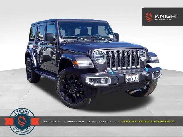 2022 Jeep Wrangler 4xe Unlimited Sahara 4x4 for sale in Elk Grove, CA