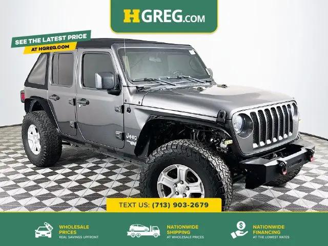 2019 Jeep Wrangler Unlimited Sport S 4x4 for sale in Houston, TX