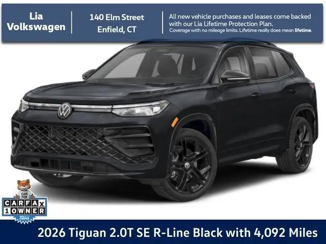 2026 Volkswagen Tiguan SE R-Line Black for sale in Enfield, CT
