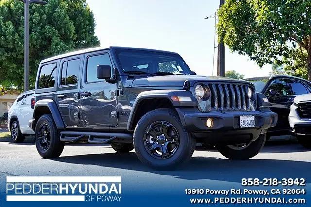 2022 Jeep Wrangler Unlimited Sport S 4x4 for sale in Poway, CA