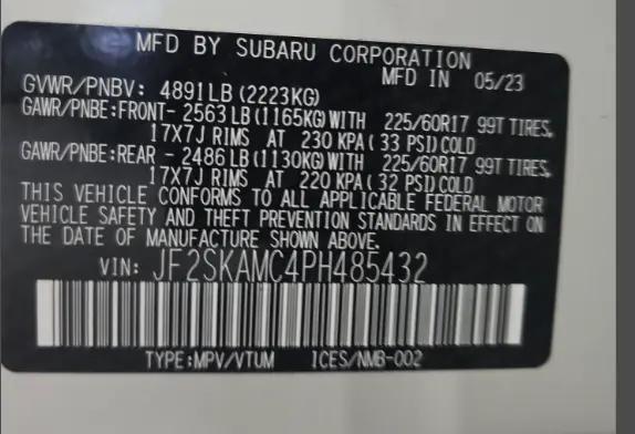 2023 Subaru Forester Wilderness