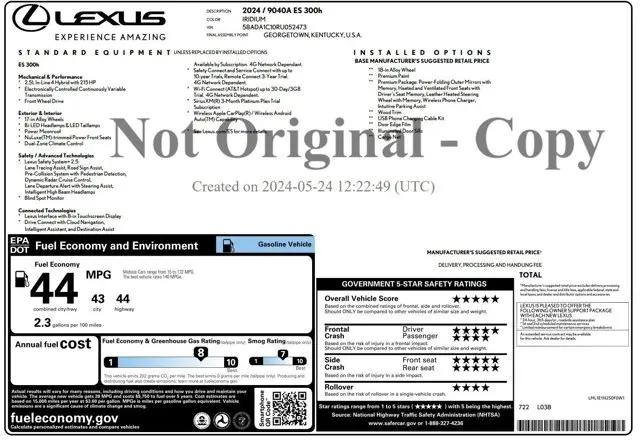 2024 Lexus ES 300h ES 300h