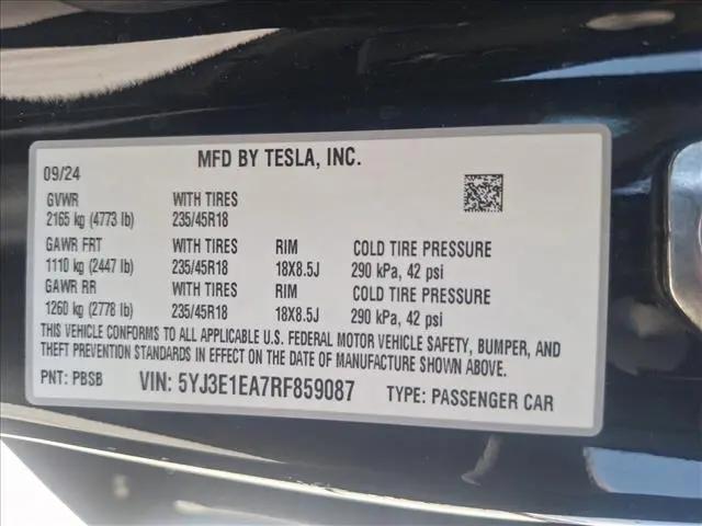 2024 Tesla Model 3 Standard
