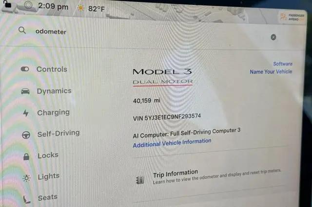 2022 Tesla Model 3 Performance Dual Motor All-Wheel Drive