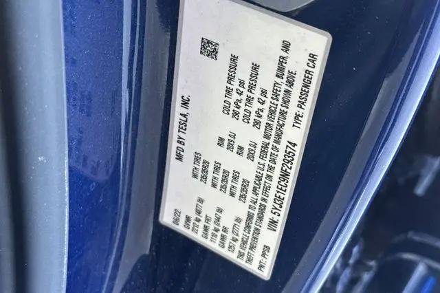2022 Tesla Model 3 Performance Dual Motor All-Wheel Drive