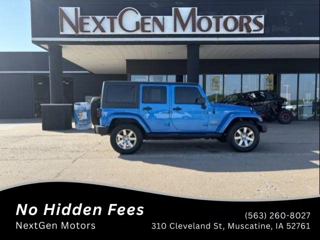 2015 Jeep Wrangler Unlimited Sahara for sale in Muscatine, IA