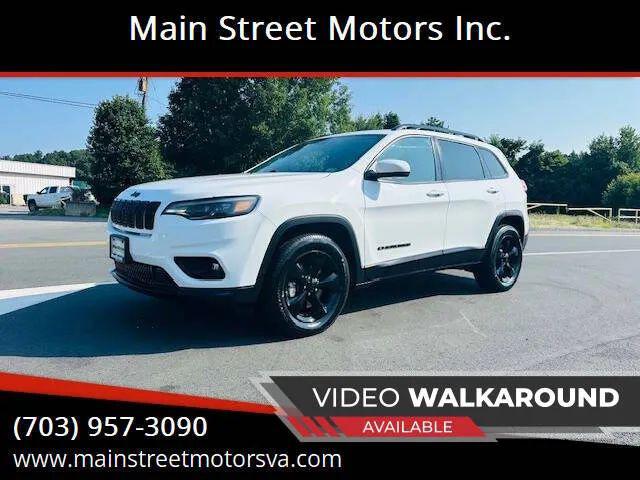 2020 Jeep Cherokee Altitude 4x4 for sale in Chantilly, VA