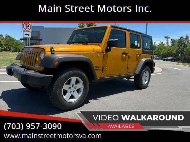 2014 Jeep Wrangler Unlimited Sport for sale in Chantilly, VA