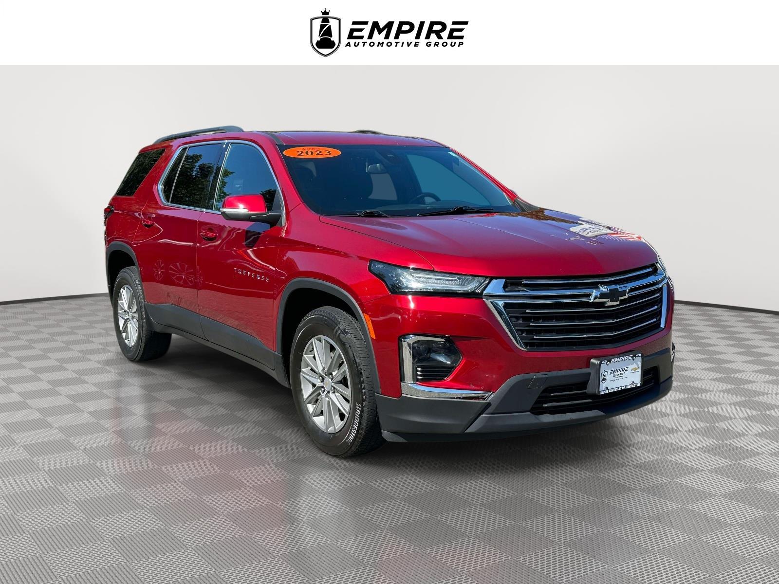 Radiant Red Tintcoat 2023 Chevrolet Traverse SUV / Crossover Four-Wheel Drive Automatic