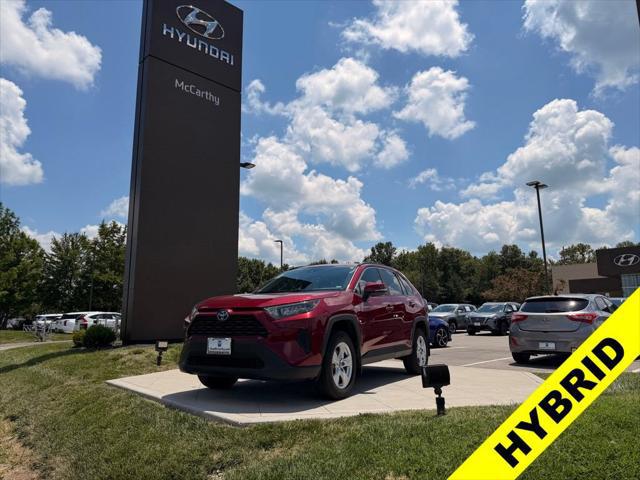 2021 Toyota RAV4 Hybrid LE for sale in BLUE SPRINGS, MO