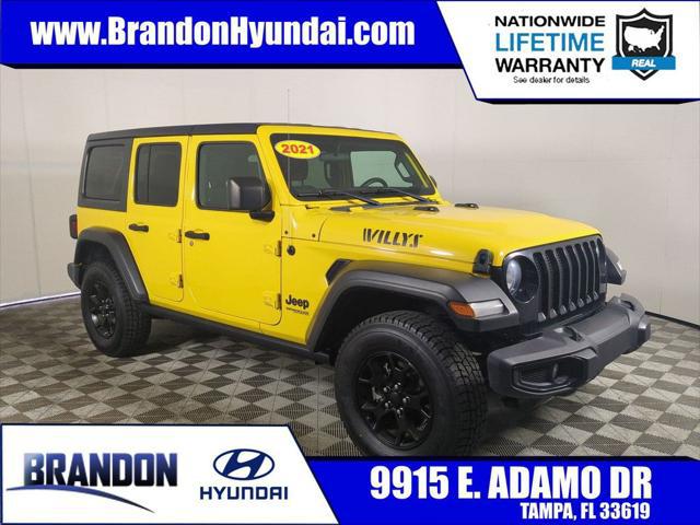 2021 Jeep Wrangler Willys Sport 4x4 for sale in TAMPA, FL