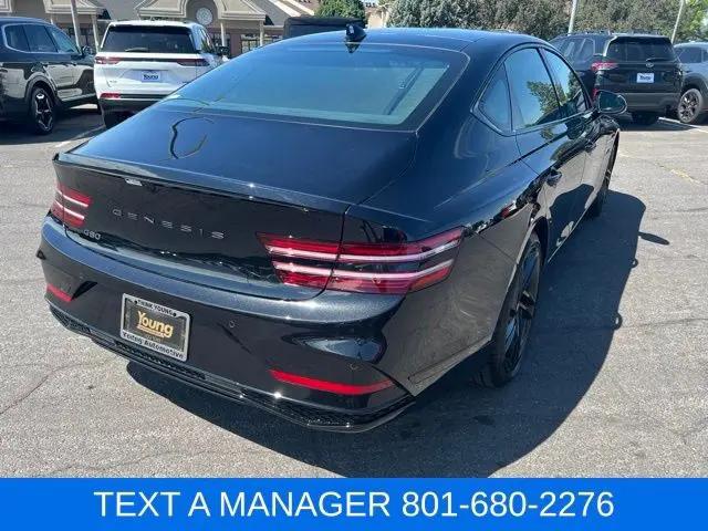 2026 Genesis G80 3.5T Prestige Black AWD