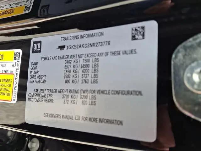 2022 GMC Yukon 4WD SLE
