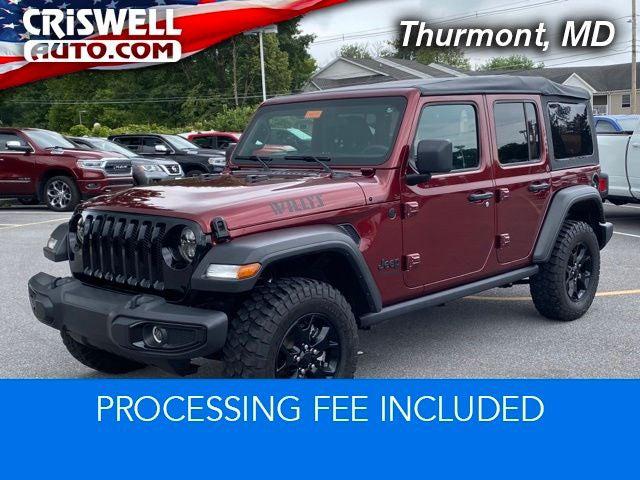 2021 Jeep Wrangler Unlimited Willys Sport 4x4 2021 Jeep Wrangler Unlimited Willys Sport 4x4