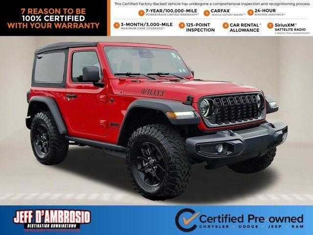 2026 Jeep Wrangler 2-Door Willys 4x4 2026 Jeep Wrangler 2-Door Willys 4x4