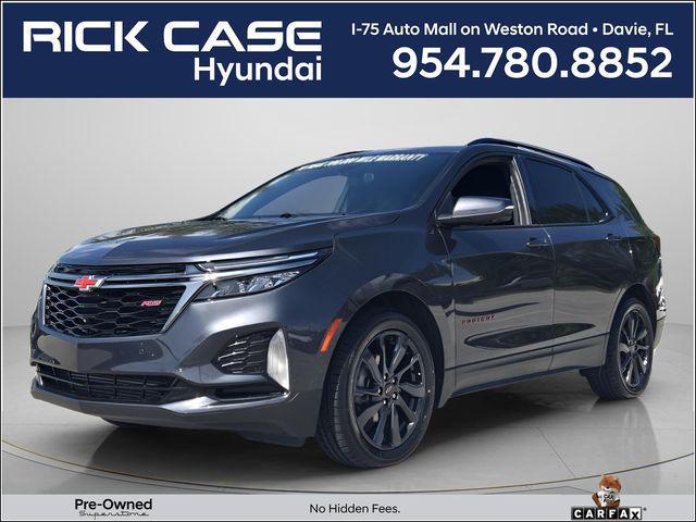2022 Chevrolet Equinox FWD RS for sale in DAVIE, FL