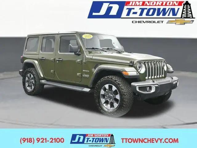 2022 Jeep Wrangler Unlimited Sahara 4x4 for sale in Tulsa, OK