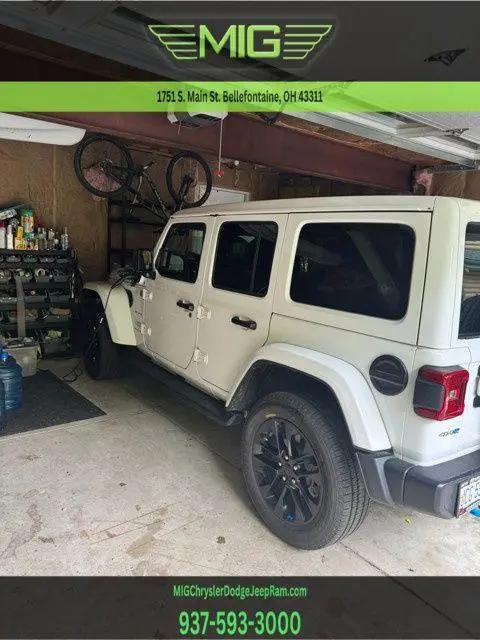 2022 Jeep Wrangler 4xe Unlimited Sahara 4x4 for sale near Bellefontaine, OH