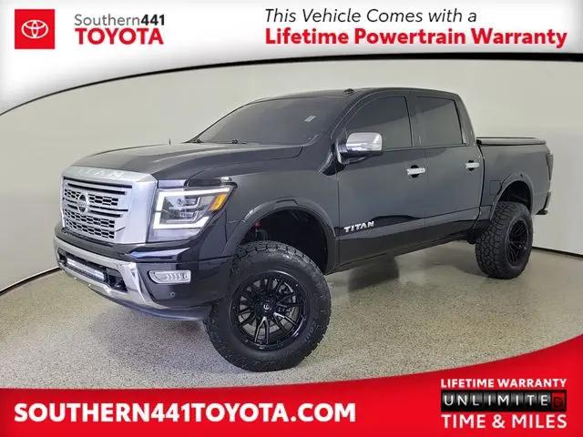2021 Nissan Titan Crew Cab Platinum Reserve 4x4 for sale in Royal Palm Beach, FL