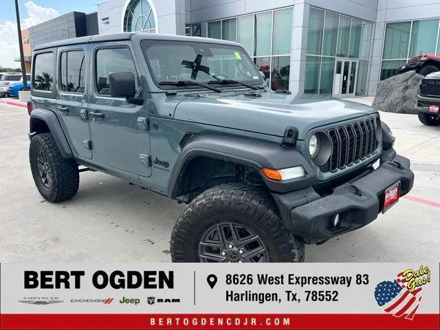 2024 Jeep Wrangler 4-Door Sport S 4x4 for sale in Harlingen, TX