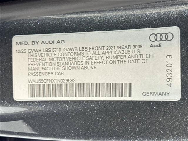 2026 Audi A6 Premium Plus quattro S tronic