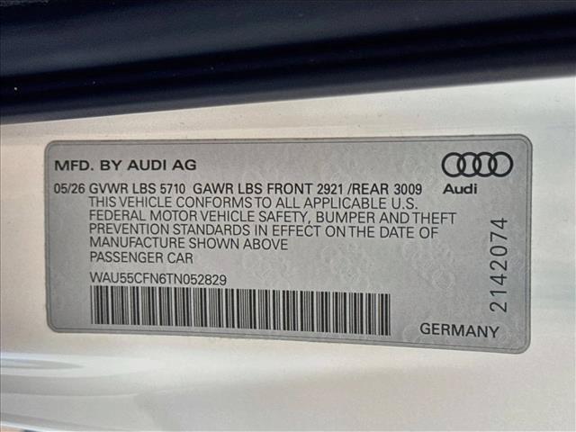 2026 Audi A6 Premium Plus quattro S tronic